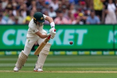 MELBOURNE, AUSTRALIA - DECEMBER 26: David Warner of Australia bats during day one of the Second Test match in the series between Australia and New Zealand at The Melbourne Cricket Ground on December 26, 2019 in Melbourne, Australia. (Photo by Speed Media/Icon Sportswire)