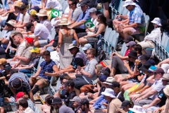 MELBOURNE, AUSTRALIA - DECEMBER 26: Cricket fans during day one of the Second Test match in the series between Australia and New Zealand at The Melbourne Cricket Ground on December 26, 2019 in Melbourne, Australia. (Photo by Speed Media/Icon Sportswire)