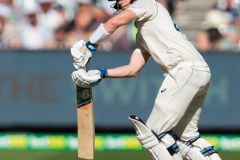 MELBOURNE, AUSTRALIA - DECEMBER 26: Steven Smith of Australia bats during day one of the Second Test match in the series between Australia and New Zealand at The Melbourne Cricket Ground on December 26, 2019 in Melbourne, Australia. (Photo by Speed Media/Icon Sportswire)