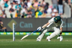 MELBOURNE, AUSTRALIA - DECEMBER 26: Travis Head of Australia bats during day one of the Second Test match in the series between Australia and New Zealand at The Melbourne Cricket Ground on December 26, 2019 in Melbourne, Australia. (Photo by Speed Media/Icon Sportswire)