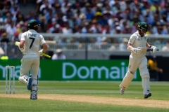 MELBOURNE, AUSTRALIA - DECEMBER 27: Tim Paine of Australia runs during day two of the Second Test match in the series between Australia and New Zealand at The Melbourne Cricket Ground on December 27, 2019 in Melbourne, Australia. (Photo by Speed Media/Icon Sportswire)
