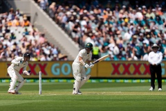 MELBOURNE, AUSTRALIA - DECEMBER 27: Tim Paine of Australia bats during day two of the Second Test match in the series between Australia and New Zealand at The Melbourne Cricket Ground on December 27, 2019 in Melbourne, Australia. (Photo by Speed Media/Icon Sportswire)