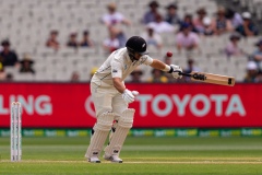 MELBOURNE, AUSTRALIA - DECEMBER 28: Ross Taylor of New Zealand bats during day three of the Second Test match in the series between Australia and New Zealand at The Melbourne Cricket Ground on December 28, 2019 in Melbourne, Australia. (Photo by Speed Media/Icon Sportswire)