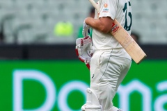MELBOURNE, AUSTRALIA - DECEMBER 28: Joe Burns of Australia walks off after getting out during day three of the Second Test match in the series between Australia and New Zealand at The Melbourne Cricket Ground on December 28, 2019 in Melbourne, Australia. (Photo by Speed Media/Icon Sportswire)