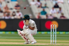 MELBOURNE, AUSTRALIA - DECEMBER 28: Matthew Wade of Australia bats  during day three of the Second Test match in the series between Australia and New Zealand at The Melbourne Cricket Ground on December 28, 2019 in Melbourne, Australia. (Photo by Speed Media/Icon Sportswire)