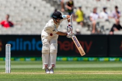 MELBOURNE, AUSTRALIA - DECEMBER 29: BJ Watling of New Zealand bats  during day four of the Second Test match in the series between Australia and New Zealand at The Melbourne Cricket Ground on December 29, 2019 in Melbourne, Australia. (Photo by Speed Media/Icon Sportswire)