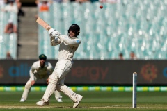 MELBOURNE, AUSTRALIA - DECEMBER 29: Tom Blundell of New Zealand bats during day four of the Second Test match in the series between Australia and New Zealand at The Melbourne Cricket Ground on December 29, 2019 in Melbourne, Australia. (Photo by Speed Media/Icon Sportswire)