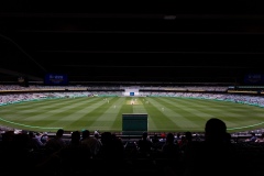 MELBOURNE, AUSTRALIA - DECEMBER 27: A view of the Grounds at the MCG from the stands during day two of the Second Vodafone Test cricket match between Australia and India at the Melbourne Cricket Ground on December 27, 2020 in Melbourne, Australia. (Photo by Dave Hewison/Speed Media/Icon Sportswire)