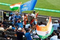 MELBOURNE, AUSTRALIA - DECEMBER 27: Indian fans can be seen heckling the other side during day two of the Second Vodafone Test cricket match between Australia and India at the Melbourne Cricket Ground on December 27, 2020 in Melbourne, Australia. (Photo by Dave Hewison/Speed Media/Icon Sportswire)