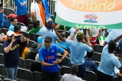 MELBOURNE, AUSTRALIA - DECEMBER 27: An Indian fan can be seen doing the "you're a baby" gesture to the Australian fans during day two of the Second Vodafone Test cricket match between Australia and India at the Melbourne Cricket Ground on December 27, 2020 in Melbourne, Australia. (Photo by Dave Hewison/Speed Media/Icon Sportswire)