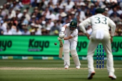 MELBOURNE, AUSTRALIA - DECEMBER 26: Sarel Erwee of South Africa bats during the Boxing Day Test Match between Australia and South Africa at The Melbourne Cricket Ground on December 26, 2022 in Melbourne, Australia. (Photo by Dave Hewison/Speed Media/Icon Sportswire)