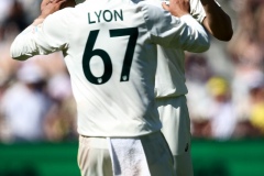 MELBOURNE, AUSTRALIA - DECEMBER 26: Cameron Green of Australia celebrates another wicket during the Boxing Day Test Match between Australia and South Africa at The Melbourne Cricket Ground on December 26, 2022 in Melbourne, Australia. (Photo by Dave Hewison/Speed Media/Icon Sportswire)