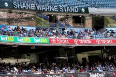 MELBOURNE, AUSTRALIA - DECEMBER 27: A view of the Shane Warne Stand during the Boxing Day Test Match between Australia and South Africa at The Melbourne Cricket Ground on December 27, 2022 in Melbourne, Australia. (Photo by Dave Hewison/Speed Media/Icon Sportswire)
