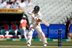 MELBOURNE, AUSTRALIA - DECEMBER 27: David Warner of Australia bats during the Boxing Day Test Match between Australia and South Africa at The Melbourne Cricket Ground on December 27, 2022 in Melbourne, Australia. (Photo by Dave Hewison/Speed Media/Icon Sportswire)