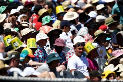MELBOURNE, AUSTRALIA - DECEMBER 27: Spectators are seen during the Boxing Day Test Match between Australia and South Africa at The Melbourne Cricket Ground on December 27, 2022 in Melbourne, Australia. (Photo by Dave Hewison/Speed Media/Icon Sportswire)