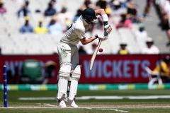 MELBOURNE, AUSTRALIA - DECEMBER 27: Steve Smith of Australia bats during the Boxing Day Test Match between Australia and South Africa at The Melbourne Cricket Ground on December 27, 2022 in Melbourne, Australia. (Photo by Dave Hewison/Speed Media/Icon Sportswire)