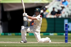 MELBOURNE, AUSTRALIA - DECEMBER 27: David Warner of Australia bats during the Boxing Day Test Match between Australia and South Africa at The Melbourne Cricket Ground on December 27, 2022 in Melbourne, Australia. (Photo by Dave Hewison/Speed Media/Icon Sportswire)