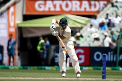 MELBOURNE, AUSTRALIA - DECEMBER 27: David Warner of Australia bats during the Boxing Day Test Match between Australia and South Africa at The Melbourne Cricket Ground on December 27, 2022 in Melbourne, Australia. (Photo by Dave Hewison/Speed Media/Icon Sportswire)