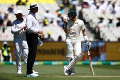 MELBOURNE, AUSTRALIA - DECEMBER 27: Steve Smith of Australia during the Boxing Day Test Match between Australia and South Africa at The Melbourne Cricket Ground on December 27, 2022 in Melbourne, Australia. (Photo by Dave Hewison/Speed Media/Icon Sportswire)