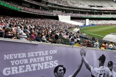 MELBOURNE, AUSTRALIA - DECEMBER 28: A view of the MCG stands during the Boxing Day Test Match between Australia and South Africa at The Melbourne Cricket Ground on December 28, 2022 in Melbourne, Australia. (Photo by Dave Hewison/Speed Media/Icon Sportswire)