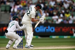 MELBOURNE, AUSTRALIA - DECEMBER 28: Cameron Green of Australia bats during the Boxing Day Test Match between Australia and South Africa at The Melbourne Cricket Ground on December 27, 2022 in Melbourne, Australia. (Photo by Dave Hewison/Speed Media/Icon Sportswire)