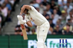 MELBOURNE, AUSTRALIA - DECEMBER 28: Cameron Green of Australia bats during the Boxing Day Test Match between Australia and South Africa at The Melbourne Cricket Ground on December 27, 2022 in Melbourne, Australia. (Photo by Dave Hewison/Speed Media/Icon Sportswire)
