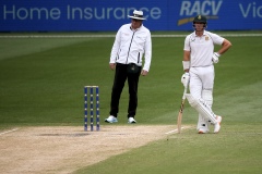 MELBOURNE, AUSTRALIA - DECEMBER 29: Sarel Erwee of South Africa during the Boxing Day Test Match between Australia and South Africa at The Melbourne Cricket Ground on December 29, 2022 in Melbourne, Australia. (Photo by Dave Hewison/Speed Media/Icon Sportswire)