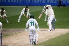 MELBOURNE, AUSTRALIA - DECEMBER 29: Theunis de Bruyn of South Africa bats during the Boxing Day Test Match between Australia and South Africa at The Melbourne Cricket Ground on December 29, 2022 in Melbourne, Australia. (Photo by Dave Hewison/Speed Media/Icon Sportswire)