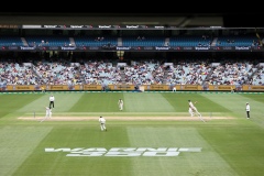 MELBOURNE, AUSTRALIA - DECEMBER 29: A view of the pitch and the Shane Warne Memorial during the Boxing Day Test Match between Australia and South Africa at The Melbourne Cricket Ground on December 29, 2022 in Melbourne, Australia. (Photo by Dave Hewison/Speed Media/Icon Sportswire)