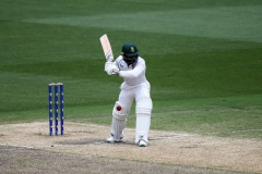 MELBOURNE, AUSTRALIA - DECEMBER 29: Temba Bavuma of South Africa bats during the Boxing Day Test Match between Australia and South Africa at The Melbourne Cricket Ground on December 29, 2022 in Melbourne, Australia. (Photo by Dave Hewison/Speed Media/Icon Sportswire)