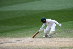 MELBOURNE, AUSTRALIA - DECEMBER 29: Temba Bavuma of South Africa runs during the Boxing Day Test Match between Australia and South Africa at The Melbourne Cricket Ground on December 29, 2022 in Melbourne, Australia. (Photo by Dave Hewison/Speed Media/Icon Sportswire)