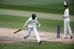 MELBOURNE, AUSTRALIA - DECEMBER 29: Keshav Maharaj of South Africa takes a run during the Boxing Day Test Match between Australia and South Africa at The Melbourne Cricket Ground on December 29, 2022 in Melbourne, Australia. (Photo by Dave Hewison/Speed Media/Icon Sportswire)