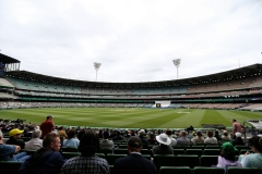 MELBOURNE, AUSTRALIA - DECEMBER 29: A view of the pitch during the Boxing Day Test Match between Australia and South Africa at The Melbourne Cricket Ground on December 29, 2022 in Melbourne, Australia. (Photo by Dave Hewison/Speed Media/Icon Sportswire)